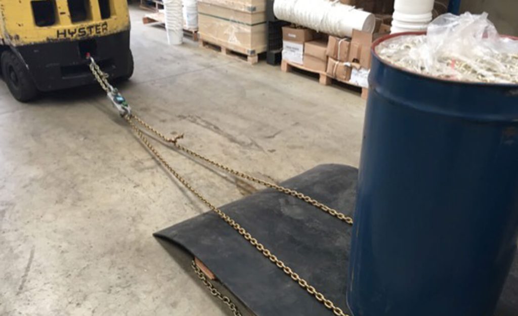 Protect A Load with Friction Mat