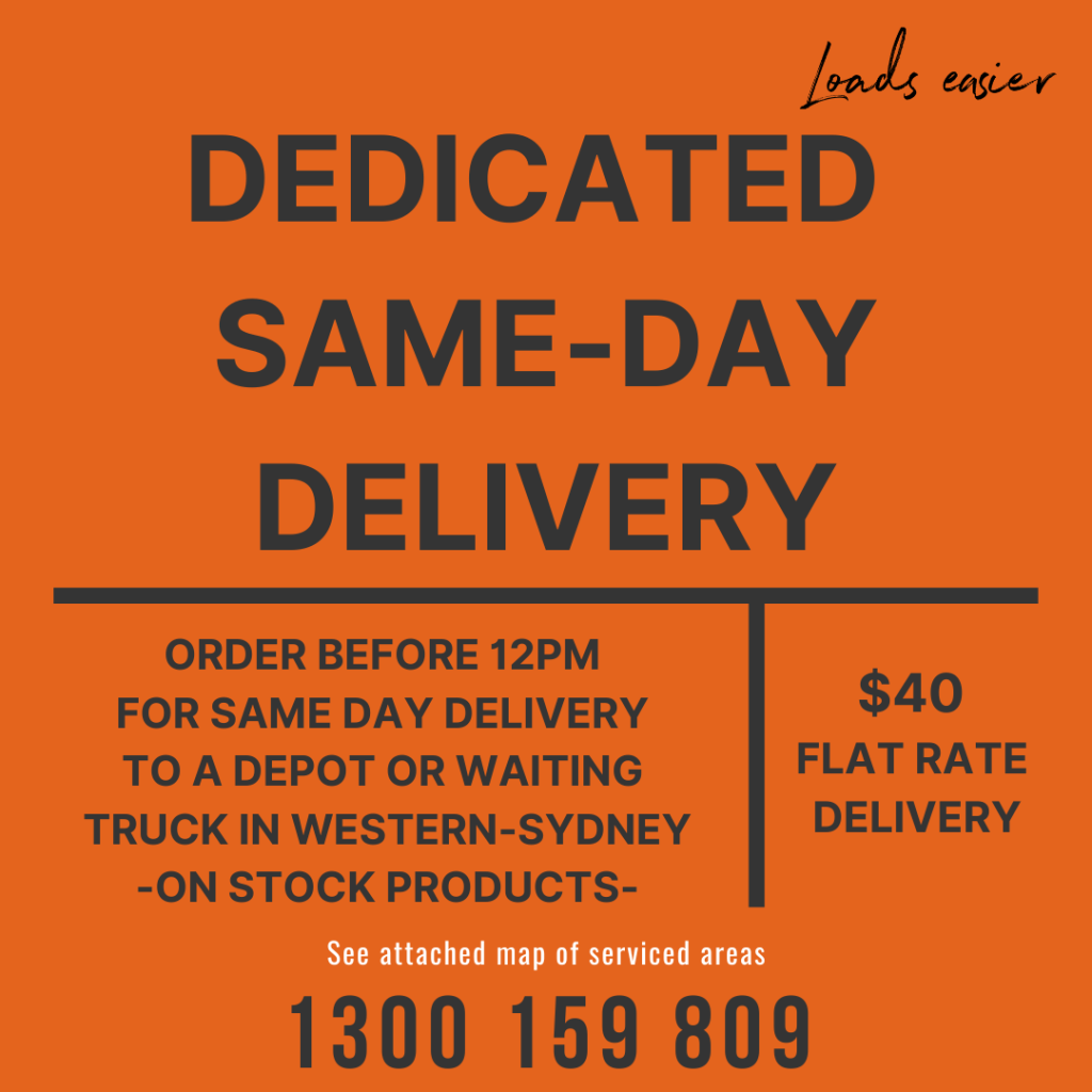 LAUNCHING… Dedicated same-day delivery to Western Sydney
