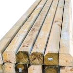 Slanted Timber 100 x 100 x 2400