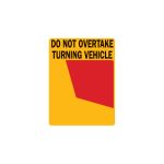 Rear Marking Panel Do Not Overtake Class 400 (Decal)