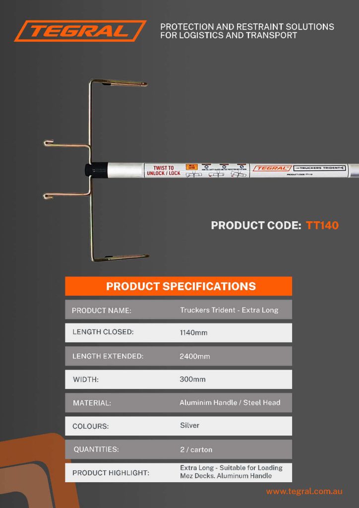 Truckers Trident – Extra Long (TT140)