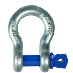 Grade S Shackle (Dee and Bow Type, Blue Screw Pin)